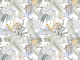 Керамогранит Staro Slim Плитка Elite Malibu Decor A+B 60x120 Matt 2 шт в комплекте УТ-00000145