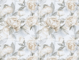Керамогранит Staro SlimПлитка Elite Peonies Decor A+B 60x120 Matt 2 шт в комплекте УТ-00000146