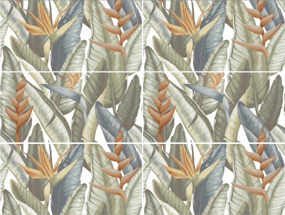 Керамогранит Staro Slim Плитка Elite Samui Decor A+B 60x120 Matt 2 шт в комплекте УТ-00000147
