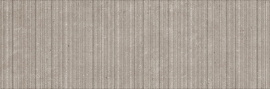 Плитка Eurotile Аляска грэй 424 рельеф вертикальный 32,5х100