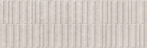 Плитка Eurotile Аляска лайт 344 рельеф вертикальный 32,5х100