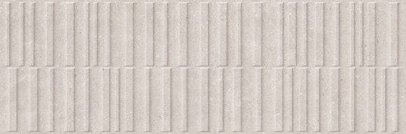 Плитка Eurotile Аляска лайт 344 рельеф вертикальный 32,5х100