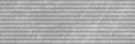 Плитка Eurotile Андора грэй 349 рельеф горизонтальный 32,5x100