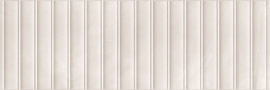 Плитка Eurotile Континуум айвори 872 рельеф вертикальный 32,5x100