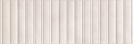 Плитка Eurotile Континуум айвори 872 рельеф вертикальный 32,5x100
