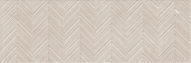 Плитка Eurotile Ройс беж 236 рельеф ёлочка 32,5x100