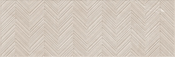 Плитка Eurotile Ройс беж 236 рельеф ёлочка 32,5x100