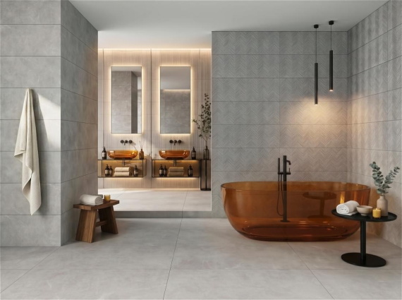 Керамогранит Eurotile Ройс грэй 232 60x120