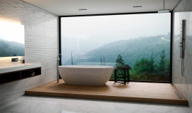 Плитка Eurotile CALACATTA 922 рельеф 32,5х100