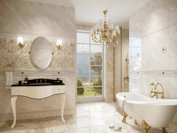 Плитка Eurotile CRYSTILE BEIGE 522 29,5x89,5 