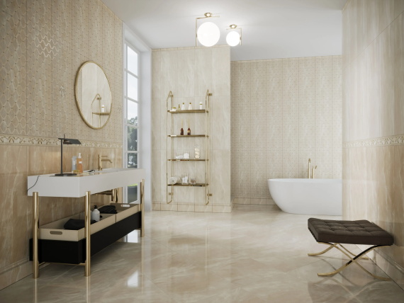 Плитка Eurotile DIANA DARK 762 29,5x89,5