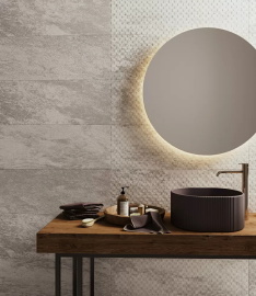 Плитка Eurotile IMAGE SILVER DECO 617 32,5х100