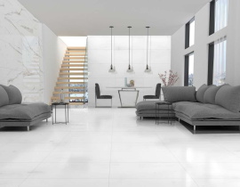 Керамогранит Eurotile Super (Plain) White Glossy 60x120 7930138702527