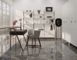 Керамогранит Eurotile Гранде/Grande Серый Пол. 60x120 7930138705474