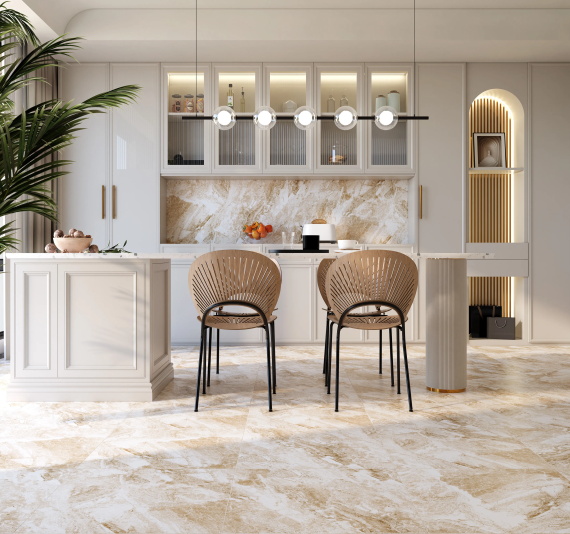 Керамогранит Eurotile Грандос/Grandos Бежевый Мат. 60x60 7930138704958