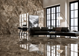 Керамогранит Eurotile Империал/Imperial Коричневый Пол 60x60 7930138705313