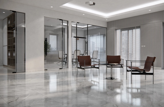 Керамогранит Eurotile Инверно/Inverno Серый Пол 60x60 7930138705399