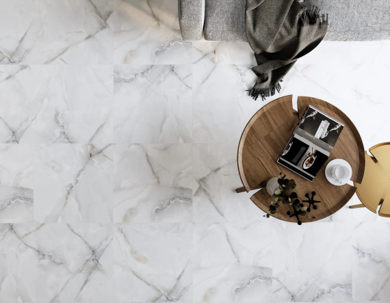 Керамогранит Eurotile Оникс/Onyx Серый Пол. 60x120 7930138705559