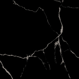 Керамогранит Eurotile Статуарио/Statuario Черный Пол 60x60 7930138705122