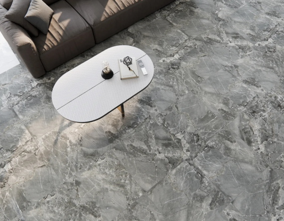 Керамогранит Eurotile Туман/Nebula Серый Пол 60x60 7930138705146