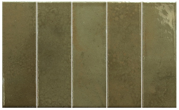 Плитка Equipe Bohemian Bronze Green 32342 6x18,6