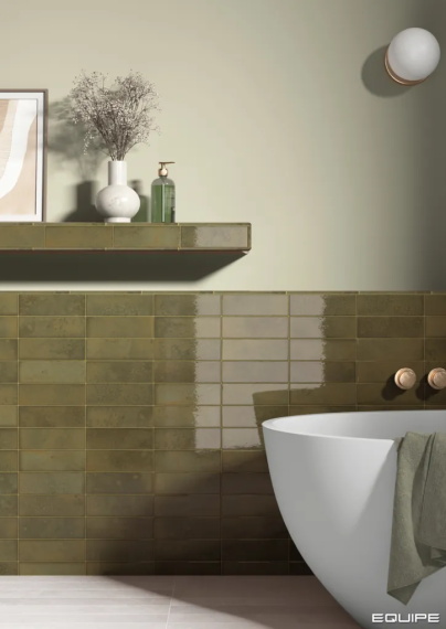 Плитка Equipe Bohemian Bronze Green 32342 6x18,6