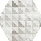 Керамогранит Equipe Hexatile Cement Cement Garden Grey  22099 17,5x20