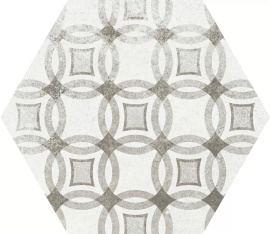 Керамогранит Equipe Hexatile Cement Cement Garden Grey 22099 17,5x20