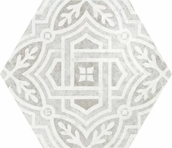 Керамогранит Equipe Hexatile Cement Cement Garden Grey  22099 17,5x20