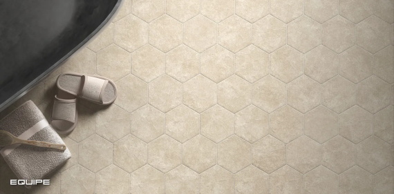 Керамогранит Equipe Hexatile Cement Mink 22096 17,5x20