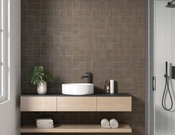 Керамогранит Equipe Hikari Decor Brown 32698 10x10