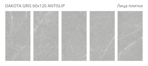 Керамогранит Staro Dakota Gris 60x120 Antislip