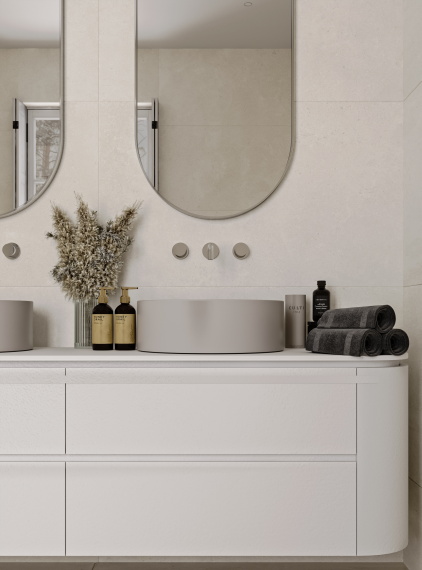Керамогранит Staro Concreto Blanco 60x120 Matt