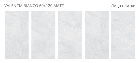 Керамогранит Rizzi Staro Valencia Bianco 60x120 Matt (2 шт.в уп)