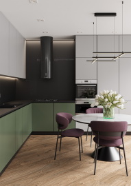 Керамогранит Staro Mono Black 60x120 Sugar