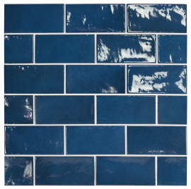 Плитка Equipe Village 25572 Royal Blue 6.5x13.2
