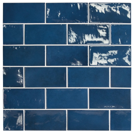 Плитка Equipe Village 25572 Royal Blue 6.5x13.2