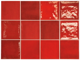 Плитка Equipe Village 25592 Volcanic Red 13.2x13.2