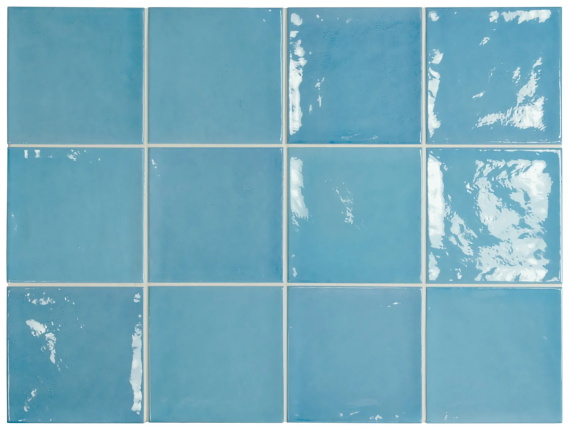 Плитка Equipe Village 25625 Azure Blue 13.2x13.2