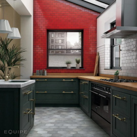 Плитка Equipe Village 25633 Volcanic Red 6.5x20