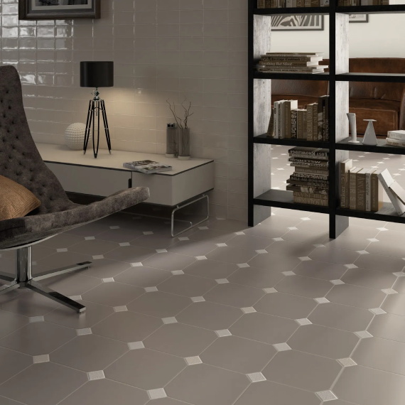 Керамогранит Equipe 20555 Octagon Gris Mate 20*20