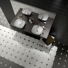 Керамогранит Equipe 21010 Octagon Marmol Blanco 20*20