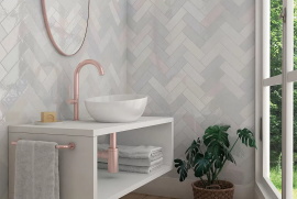 Плитка Equipe 25838 La Riviera Gris Nuage 6.5x20