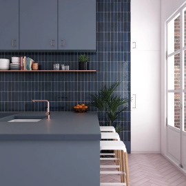 Плитка Equipe 25848 La Riviera Blue Reef 6.5x20