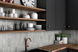 Плитка Equipe 24960 MAGMA GREY STONE 6,5X20