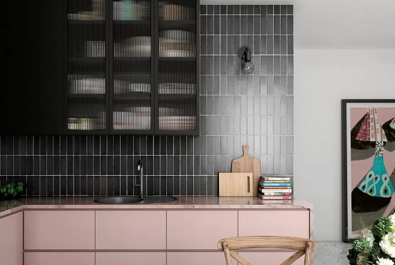 Плитка Equipe 24962 MAGMA BLACK COAL 6,5X20