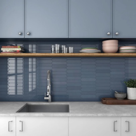 Плитка Equipe 25831 Arrow Blue Velvet 5x25