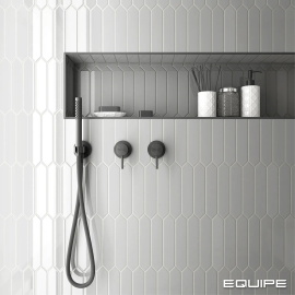 Плитка Equipe 25835 Arrow Pure White 5x25
