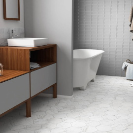Плитка Equipe 23082 CARRARA InMetro Matt 7,5х15