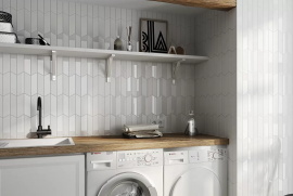 Плитка Equipe 23362 Chevron Cream Right 5,2x18,6